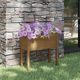 NNEVL Garden Planter Honey Brown 70x31x70 cm Solid Pinewood