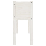 NNEVL Garden Planters 2 pcs White 110x31x70 cm Solid Pinewood