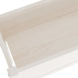 NNEVL Garden Planters 2 pcs White 110x31x70 cm Solid Pinewood