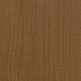 NNEVL Garden Planter Honey Brown 110x31x70 cm Solid Pinewood
