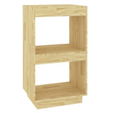 NNEVL Book Cabinet 40x35x71 cm Solid Pinewood