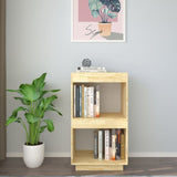 NNEVL Book Cabinet 40x35x71 cm Solid Pinewood