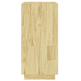NNEVL Book Cabinet 40x35x71 cm Solid Pinewood