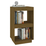 NNEVL Book Cabinet Honey Brown 40x35x71 cm Solid Pinewood