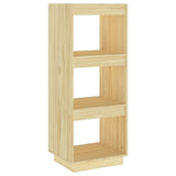 NNEVL Book Cabinet/Room Divider 40x35x103 cm Solid Pinewood