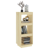 NNEVL Book Cabinet/Room Divider 40x35x103 cm Solid Pinewood