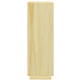 NNEVL Book Cabinet/Room Divider 40x35x103 cm Solid Pinewood