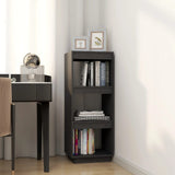 NNEVL Book Cabinet/Room Divider Grey 40x35x103 cm Solid Pinewood
