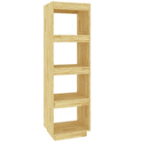 NNEVL Book Cabinet/Room Divider 40x35x135 cm Solid Pinewood