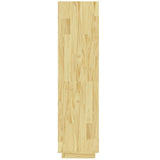NNEVL Book Cabinet/Room Divider 40x35x135 cm Solid Pinewood