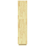 NNEVL Book Cabinet/Room Divider 40x35x167 cm Solid Pinewood