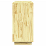 NNEVL Book Cabinet 60x35x71 cm Solid Pinewood