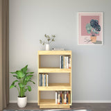 NNEVL Book Cabinet/Room Divider 60x35x103 cm Solid Pinewood