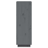 NNEVL Book Cabinet/Room Divider Grey 60x35x103 cm Solid Wood Pine