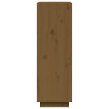 NNEVL Book Cabinet/Room Divider Honey Brown 60x35x103 cm Solid Wood Pine