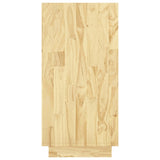 NNEVL Book Cabinet 80x35x71 cm Solid Pinewood