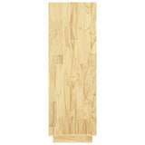 NNEVL Book Cabinet/Room Divider 80x35x103 cm Solid Pinewood