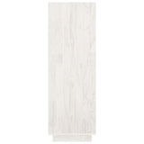 NNEVL Book Cabinet/Room Divider White 80x35x103 cm Solid Pinewood