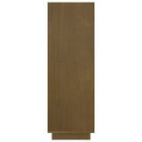 NNEVL Book Cabinet/Room Divider Honey Brown 80x35x103 cm Solid Pinewood