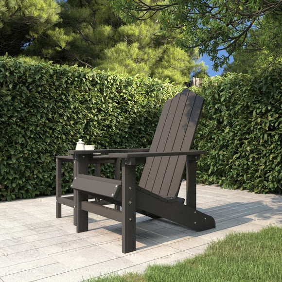 NNEVL Garden Adirondack Chair HDPE Anthracite