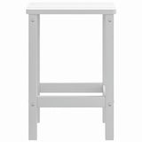 NNEVL Garden Adirondack Table White 38x38x46 cm HDPE