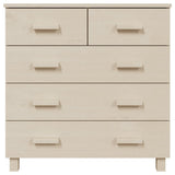 NNEVL Sideboard Honey Brown 79x40x80 cm Solid Wood Pine