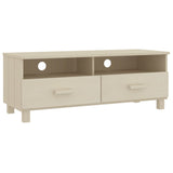 NNEVL TV Cabinet Honey Brown 106x40x40 cm Solid Wood Pine