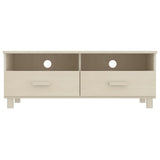 NNEVL TV Cabinet Honey Brown 106x40x40 cm Solid Wood Pine