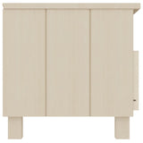 NNEVL TV Cabinet Honey Brown 106x40x40 cm Solid Wood Pine