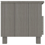 NNEVL TV Cabinet Light Grey 106x40x40 cm Solid Wood Pine