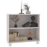 NNEVL Sideboard White 85x35x80 cm Solid Wood Pine