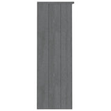 NNEVL Top for Highboard"HAMAR" Dark Grey 85x35x100cm Solid Wood Pine