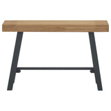 NNEVL Bench 80 cm Solid Wood Teak