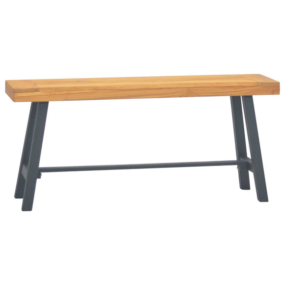 NNEVL Bench 110 cm Solid Wood Teak