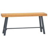 NNEVL Bench 110 cm Solid Wood Teak