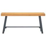 NNEVL Bench 110 cm Solid Wood Teak