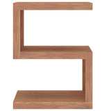 NNEVL Side Table 45x30x60 cm Solid Wood Teak