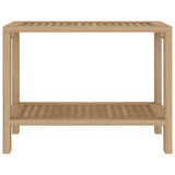 NNEVL Shower Bench 60x30x45 cm Solid Wood Teak