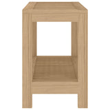 NNEVL Shower Bench 60x30x45 cm Solid Wood Teak