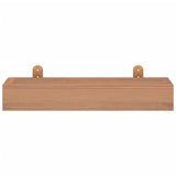 NNEVL Wall Shelves 2 pcs 40x15x6 cm Solid Wood Teak