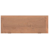 NNEVL Wall Shelves 2 pcs 40x15x6 cm Solid Wood Teak