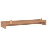 NNEVL Wall Shelves 2 pcs 60x15x6 cm Solid Wood Teak