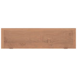NNEVL Wall Shelves 2 pcs 90x15x6 cm Solid Wood Teak