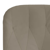 NNEVL Relaxing Chair Light Grey Velvet