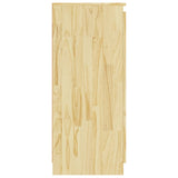 NNEVL Side Cabinets 3 pcs Solid Pinewood