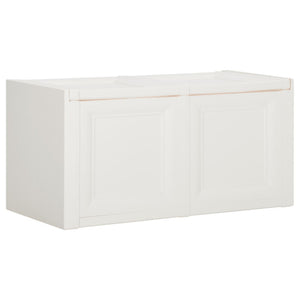 NNEVL Cushion Box White 86x40x42 cm 85 L