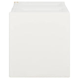 NNEVL Cushion Box White 86x40x42 cm 85 L