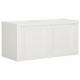 NNEVL Cushion Box White 86x40x42 cm 85 L