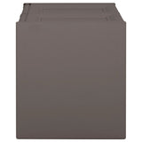 NNEVL Cushion Box Grey 86x40x42 cm 85 L