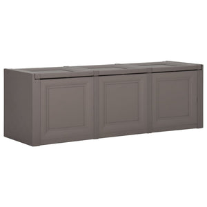 NNEVL Cushion Box Grey 125x40x42 cm 130 L